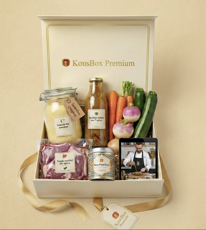 KousBox Premium - Box couscous marocain